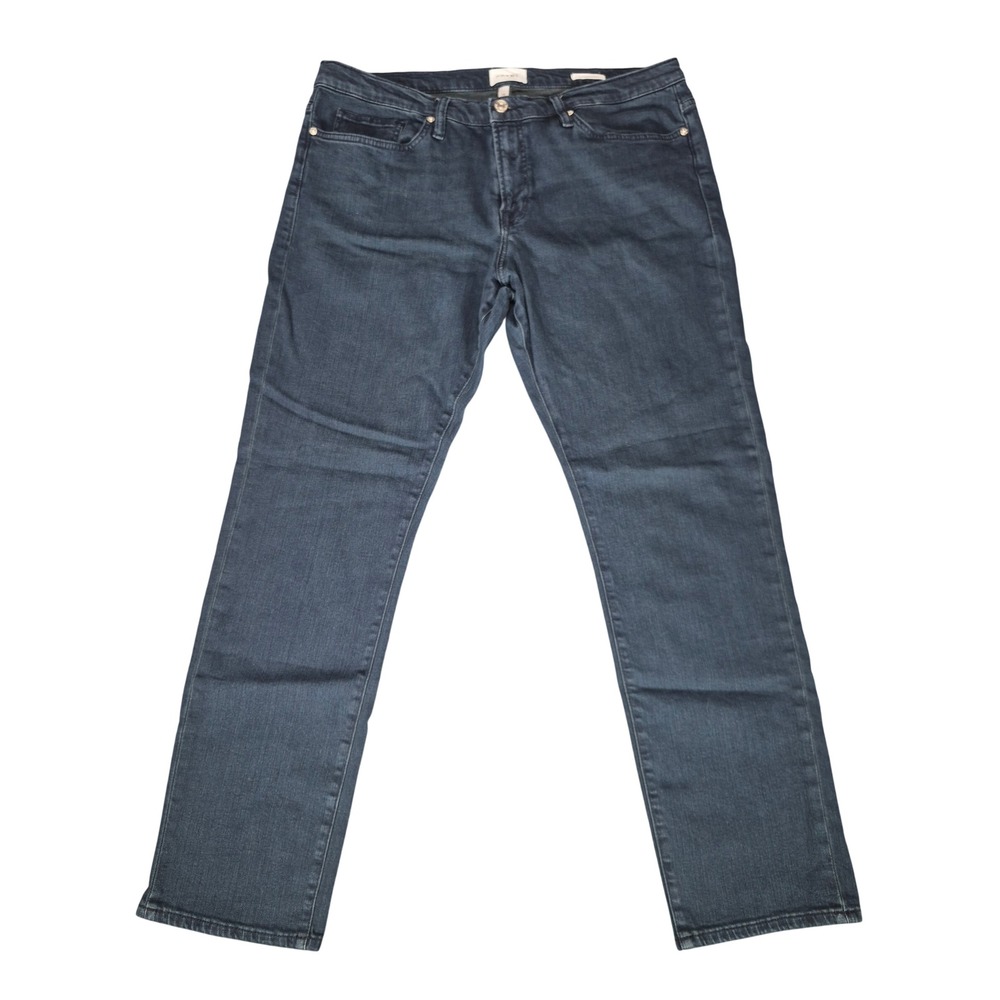Frame L'Homme Slim Mens Jeans Size 38 Dark Wash Placid LMH691 Denim